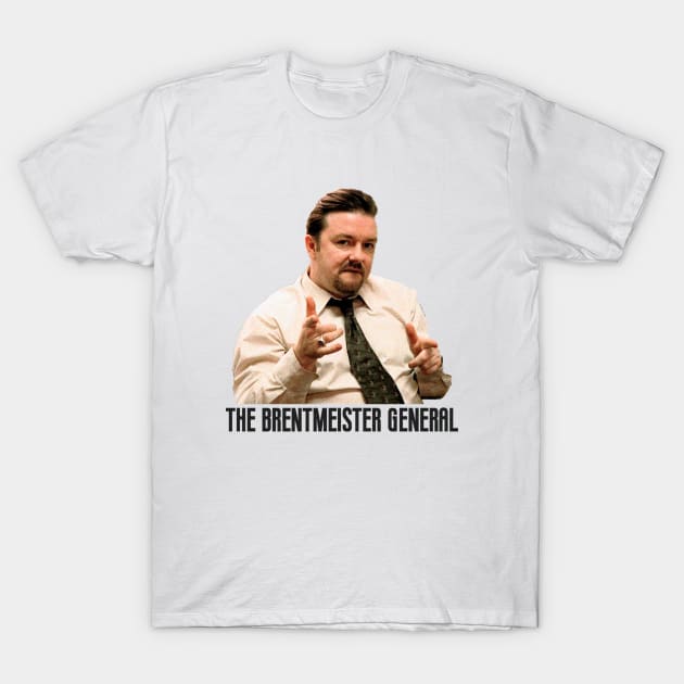 The Brentmeister General - The Office UK David Brent T-Shirt by zap